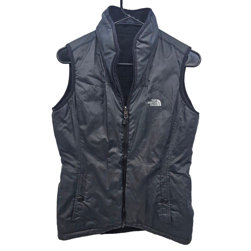 The North Face‎ Womens Mossbud Swirl Reversible Vest Black S P NF0A3JPA